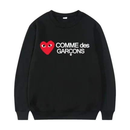 Comme Des Garcons Sweatshirt Logo Letter