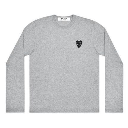 Comme des Garçons Play Double Eye Black Heart (Grey)Longsleeve
