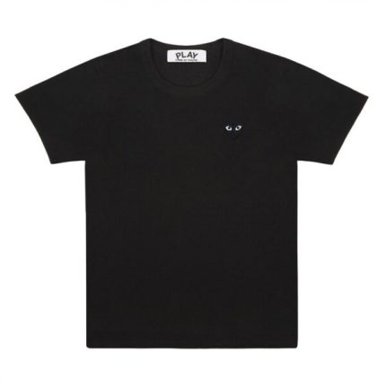 BASIC T-SHIRT BLACK EMBLEM (BLACK) PLAY