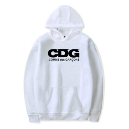 Comme Des Garcons CDG White Hoodie