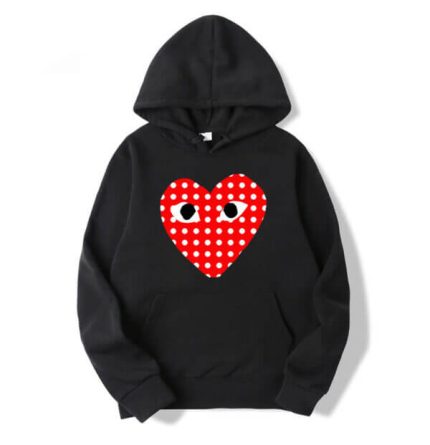 CDG x Stussy Black Hoodie