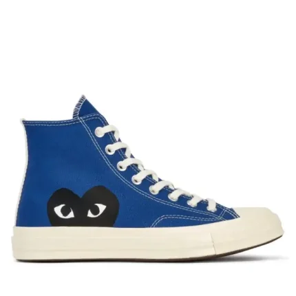 HEART BLUE HIGH TOPCONVERSE BLACK