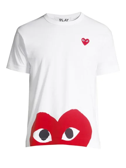 Bottom Heart Tee Comme Des Garcons