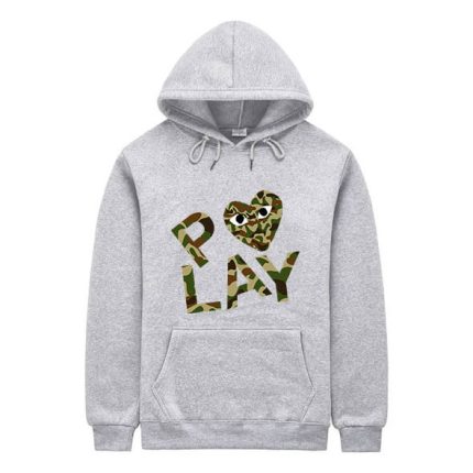 New Play Camo Comme De Garcons Hoodie