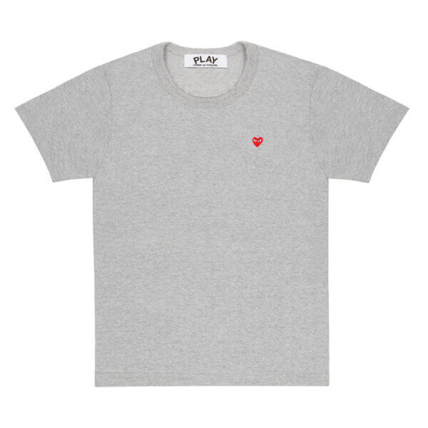 SMALL EMBLEM PLAY BASIC (GREY) T-SHIRT SMALL EMBLEM PLAY BASIC (GREY) T-SHIRT