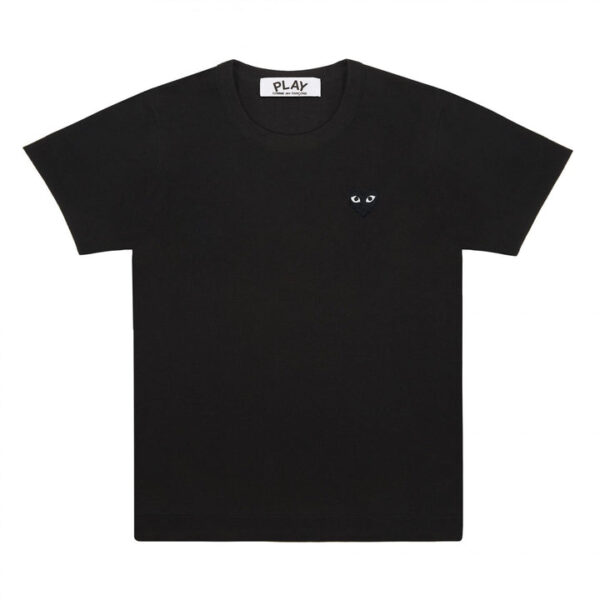 BLACK EMBLEM PLAY BASIC (BLACK) T-SHIRT BLACK EMBLEM PLAY BASIC (BLACK) T-SHIRT