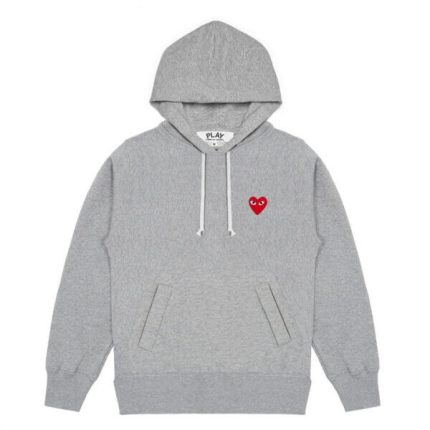 PLAY PULLOVER GREY HOODIE