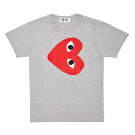 LARGE SIDE HEART PLAY T-SHIRT