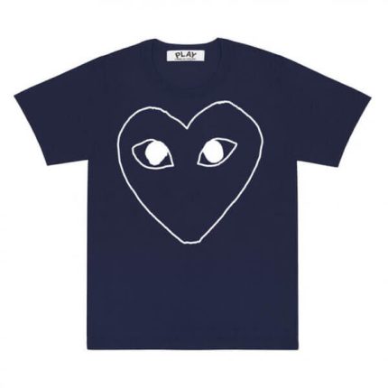 WITH HEART PLAY OUTLINE T-SHIRT