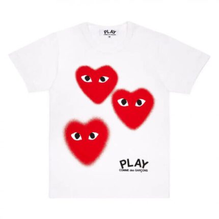 PLAY FUZZY HEART THREE SCREEN PRINT LIMITED EDITION