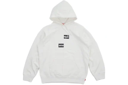 Comme des Garcons Supreme SHIRT Split Box Logo Hoodie