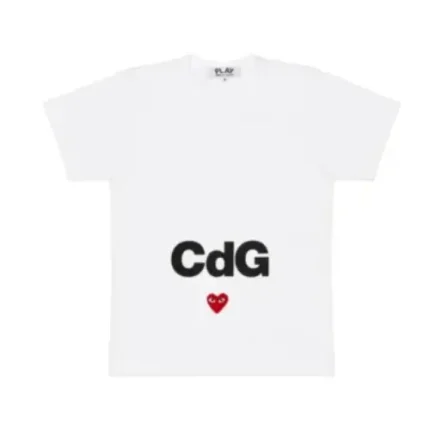 Play CDG White T-Shirt